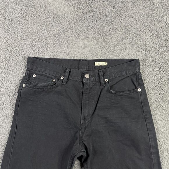 Polo Ralph Lauren Jeans Mens 30x30 Black 867 Classic Fit Denim Pants Preppy - Picture 2 of 16